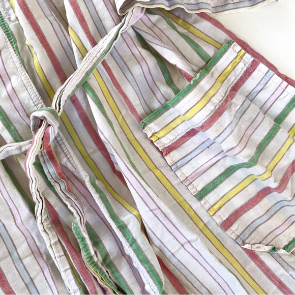 Christian Dior Robe de Chambre Stripe Robe Multicolor One Size - Picture 4 of 11